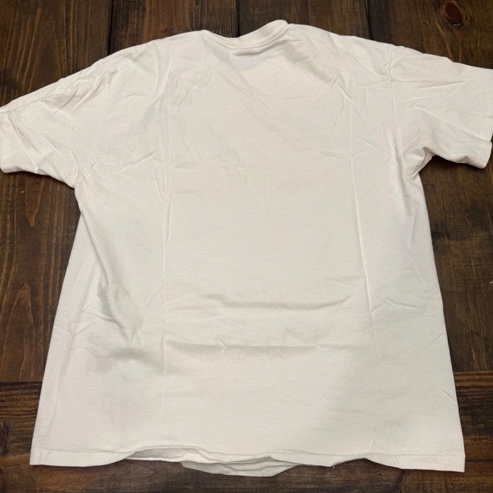 Vintage 1990 No Place Butt Aruba T Shirt Hanes Heavyweight XL Single Stitch Neon - Picture 7 of 7